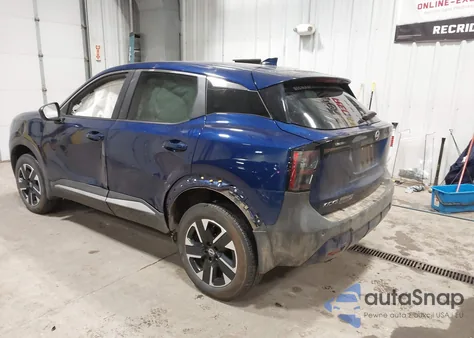 2025 Nissan Kicks Sv Intelligent Awd из США, поврежденный, VIN 3N8AP6CB4SL343615